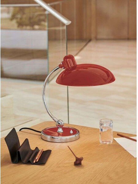 Stolní lampa FRITZ HANSEN, Červená, Obývací pokoj, Kov, Vintage