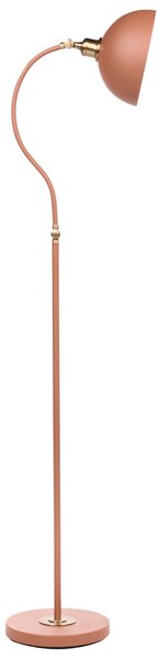 Stojací lampa LENNON Nastavitelná Kov Oranžová