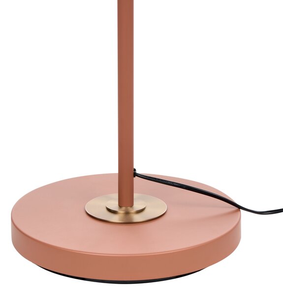 Stojací lampa LENNON Nastavitelná Kov Oranžová