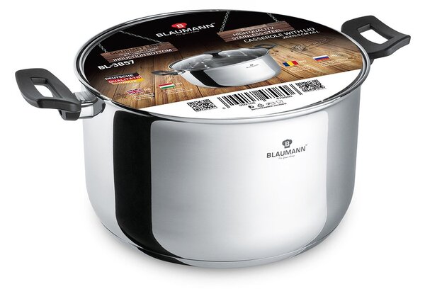 Kastrol nerezový s poklicí 26 cm Gourmet Line