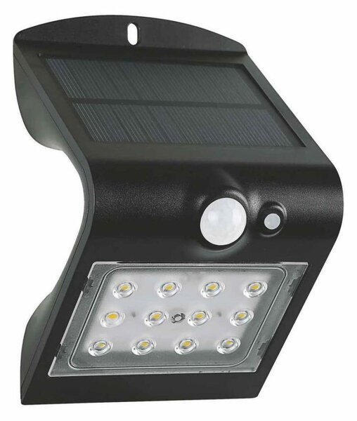 LED Solární nástěnné svítidlo se senzorem LED/1,5W/3,7V 1200 mAh IP65