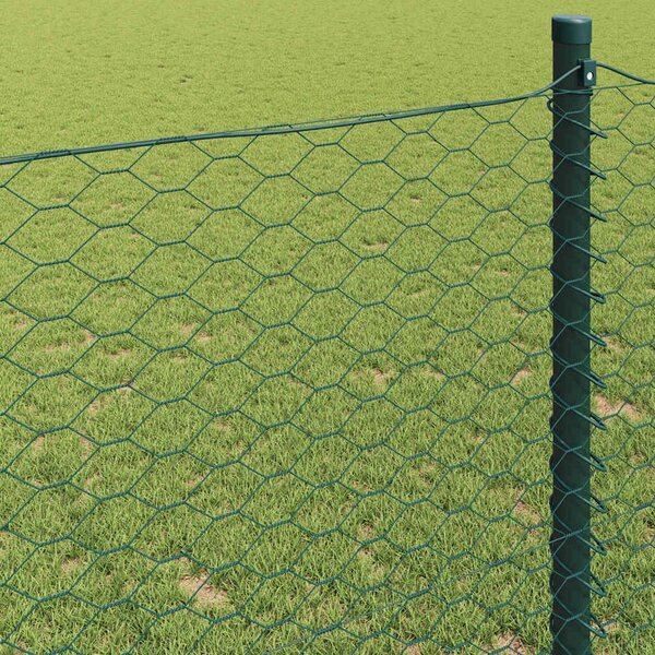 Hexagonální oplocení Zelená 0,6 x 50 m PVC