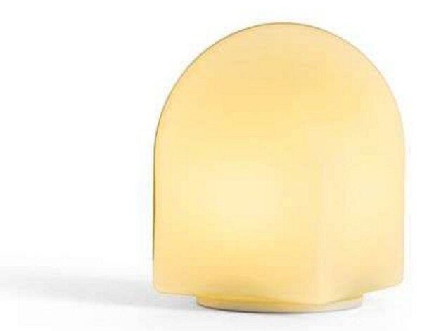 Stolní lampa HAY, Bílá, Obývací pokoj, Sklo