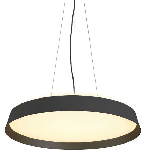 VK Light Eleso LED závěsné svítidlo ČernáØ600 mm