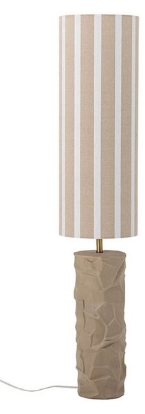 Stojací Lampa Bloomingville, Béžová, Obývací pokoj, Tkanina / Textil