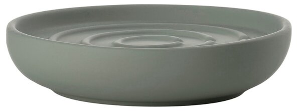 Zone Denmark Olivově zelená porcelánová miska na mýdlo Nova