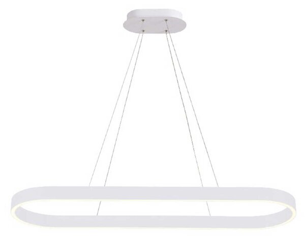 VK Light Orra LED závěsné elipsovité svítidlo Černá1200 mm