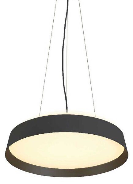 VK Light Eleso LED závěsné svítidlo ČernáØ600 mm