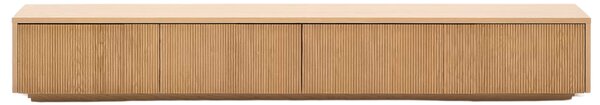 Kave Home Dubový TV stolek Helvine 200 x 40 cm