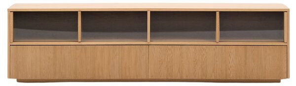 Kave Home Dubová komoda Helvine 200 x 40 cm