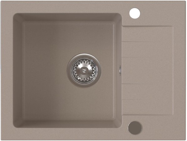 Ruvetti Minimini+ dřezy s baterií béžová/ocel LP_3200-MM58440BE_W