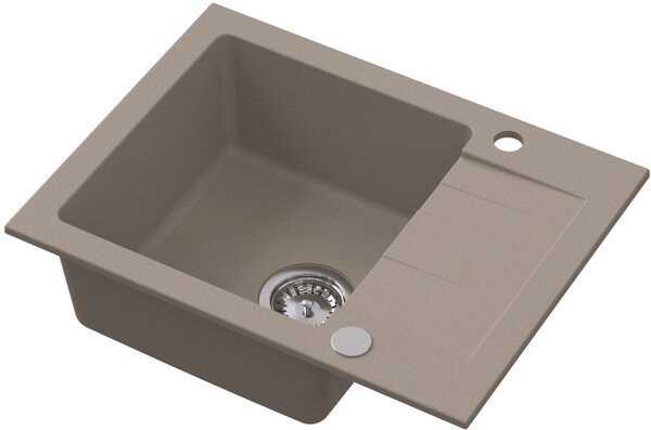 Ruvetti Minimini+ dřezy s baterií béžová/ocel LP_3200-MM58440BE_W