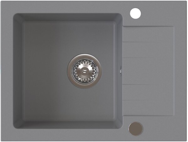 Ruvetti Minimini+ dřezy s baterií šedá/ocel LP_3200-MM58440GR_W