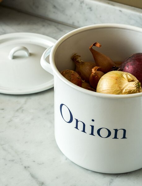 Smaltovaná nádoba na cibuli Onion