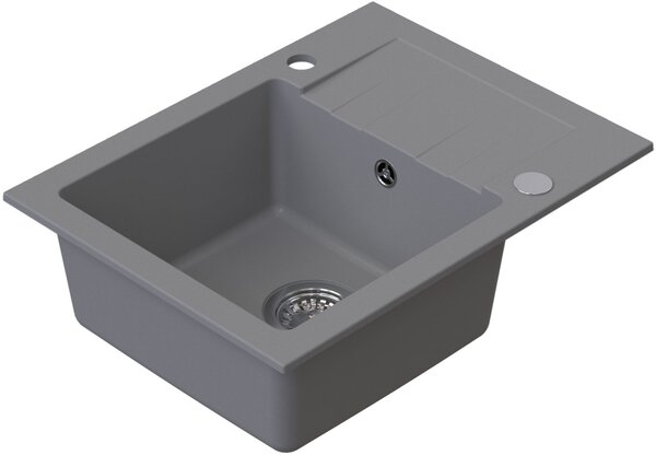 Ruvetti Minimini+ dřezy s baterií šedá/ocel LP_3200-MM58440GR_W