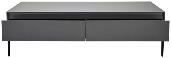 KONFERENČNÍ STOLEK, černá, kov, kompozitní dřevo, 140/40/70 cm MID.YOU - Konferenční stolky, Online Only
