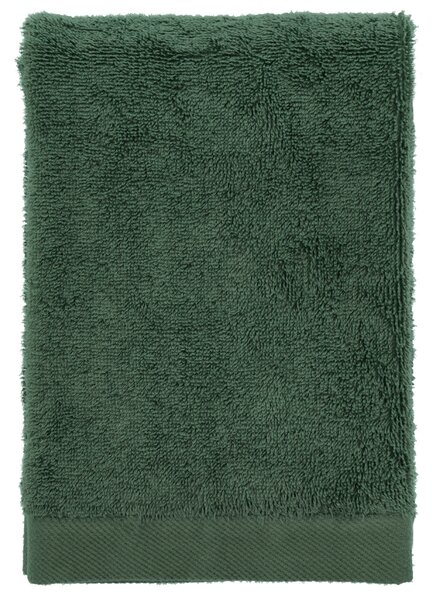 Södahl Tmavě zelený bavlněný ručník Comfort 50 x 100 cm