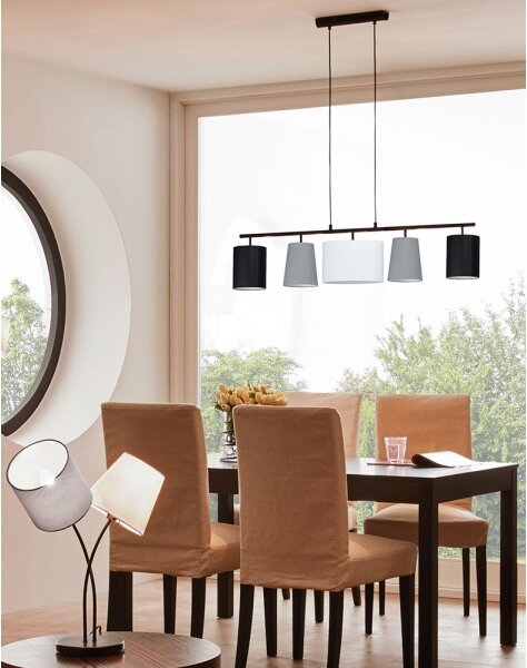 Eglo 98588 - Lustr na lanku ALMEIDA 5xE14/25W/230V
