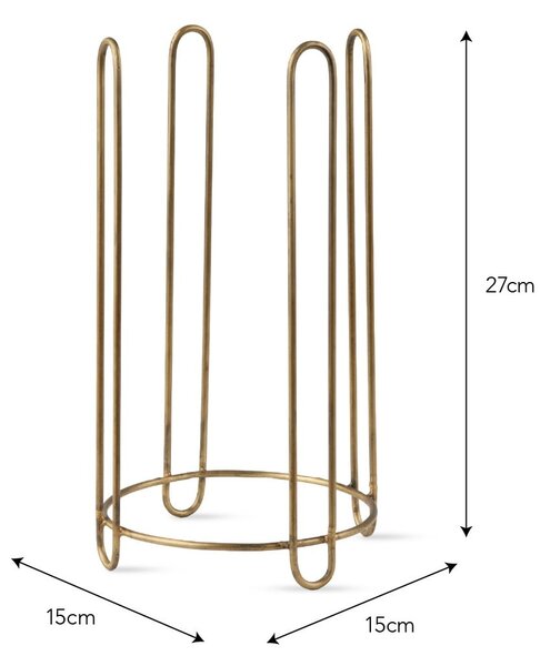 Odkapávač na lahve Brompton Antique Brass