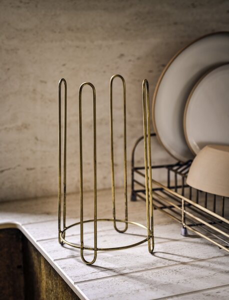 Odkapávač na lahve Brompton Antique Brass