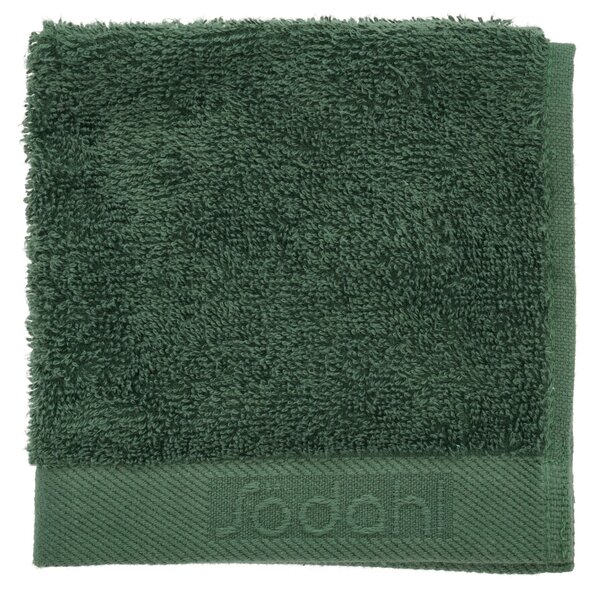 Södahl Tmavě zelený bavlněný ručník Comfort 30 x 30 cm