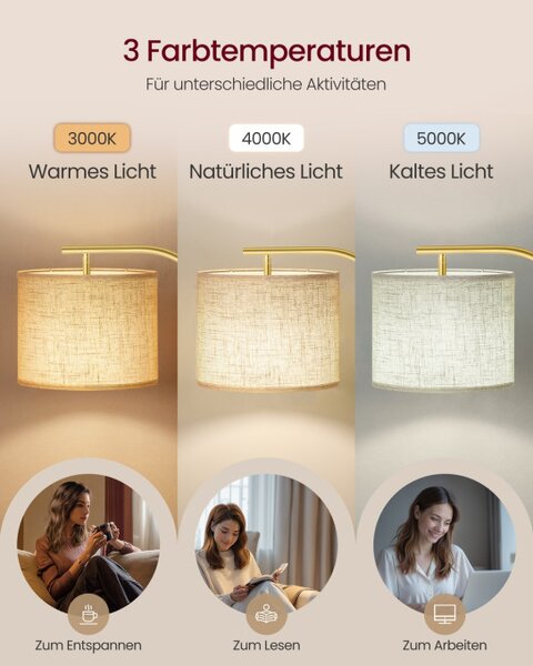 Stojící lampa se stínítkem LFL006AB02