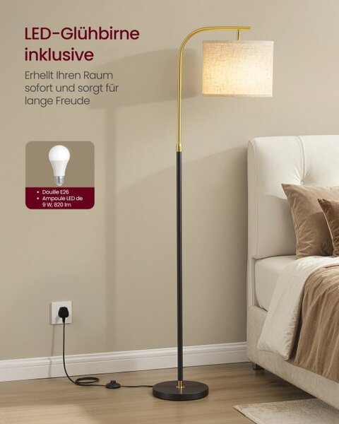 Stojící lampa se stínítkem LFL006BD02
