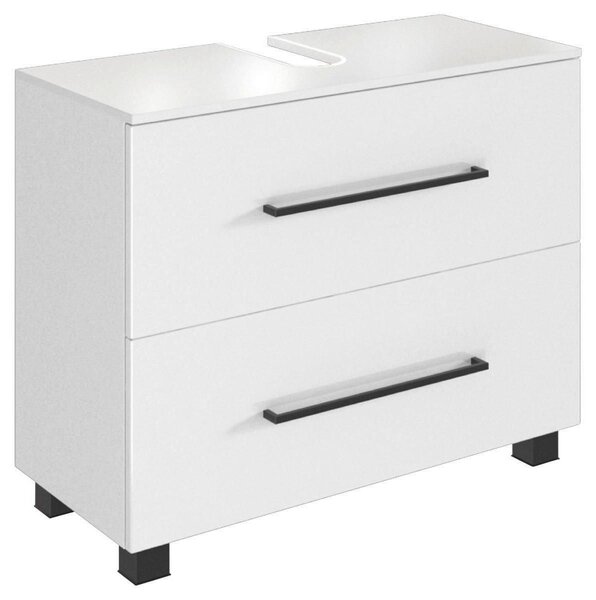 SKŘÍŇKA POD UMYVADLO, bílá, bílá, 70/54/35 cm Held - Koupelnové série, Online Only
