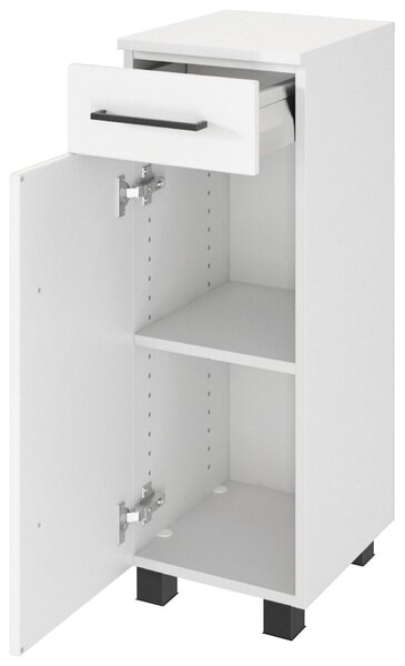 SPODNÍ SKŘÍŇKA, bílá, bílá, 30/79/35 cm Held - Koupelnové série, Online Only