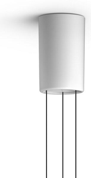 Závěsná svítidlo Serien Lighting, Cavity Suspension L, stmívatelné, Bílá, Obývací pokoj, Kov, Design
