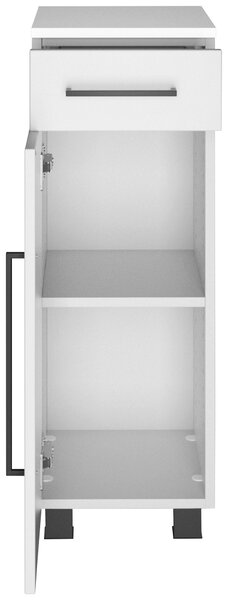 SPODNÍ SKŘÍŇKA, bílá, bílá, 30/79/35 cm Held - Koupelnové série, Online Only