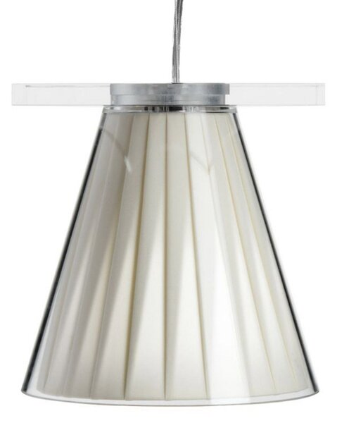 Závěsná svítidlo Kartell, Light-Air, Béžová, Obývací pokoj, Plast, Design