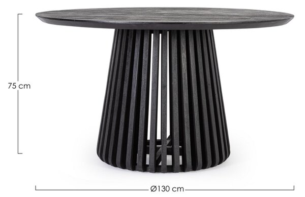 Bizzotto Dřevěný jídelní stůl Odion 130 cm