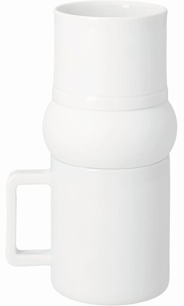 Räder Porcelánový hrnek Linus s víčkem