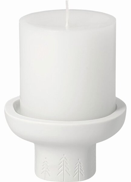 Räder Porcelánový svícen na válcovou svíčku Fir Trees