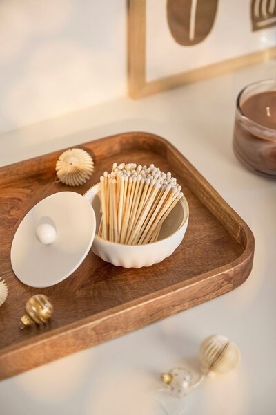 Räder Porcelánová dóza Gold Rim