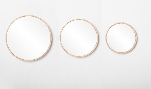 -25 % Dny MOMENTI– Gazzda Dubové závěsné zrcadlo Look 22 cm