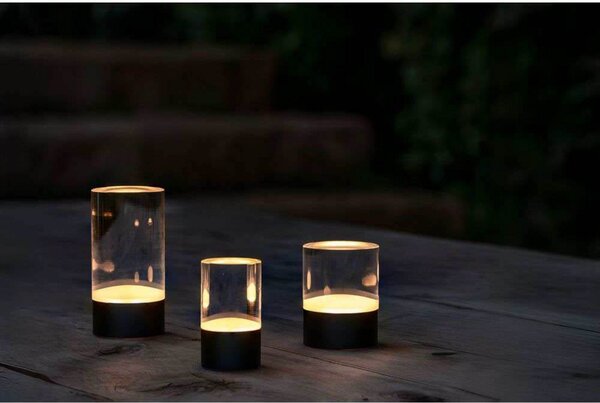 Venkovní svítidla Uyuni Lighting, Černá, Obývací pokoj, Hliník