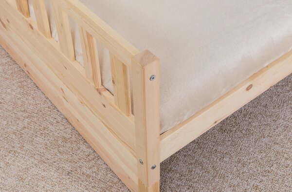 POSTEL S ÚLOŽNÝM PROSTOREM, 90/200 cm, přírodní barvy MID.YOU - Online Only dětské postele, Online Only