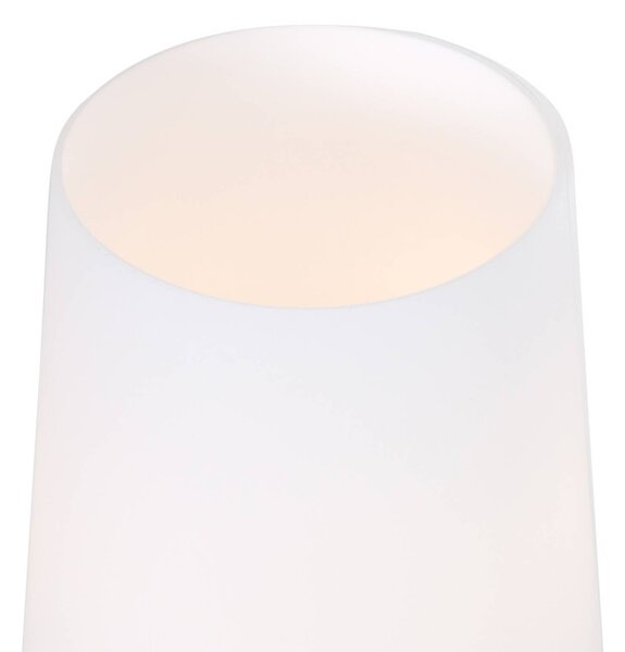 Steinhauer Stolní lampa Ancilla, bronzová, výška 26 cm, kov, sklo, E27, Bronz / starožitná mosaz, Obývací pokoj / jídelna, kov