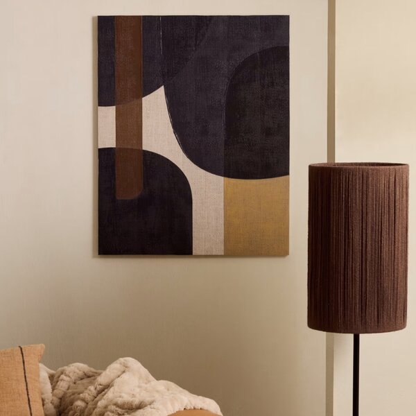 Abstraktní obraz Kave Home Tonol 100 x 80 cm