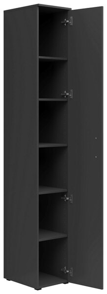 VÍCEÚČELOVÁ SKŘÍŇ, barvy grafitu, 30/195/40 cm Carryhome - Víceúčelové skříně