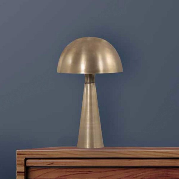 Steinhauer Stolní lampa Pimpernel, bronzová, kovová, výška 42 cm, E27, Bronz / starožitná mosaz, Obývací pokoj / jídelna, kov