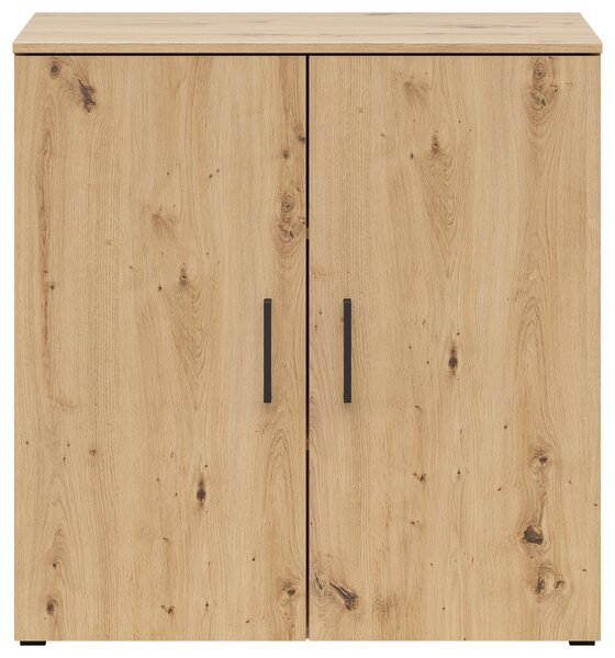 KOMODA, dub artisan, 80/83/40 cm Carryhome - Široké komody