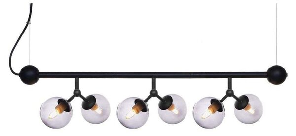 Závěsná svítidlo Halo Design, Šedá, Jídelna, Kov