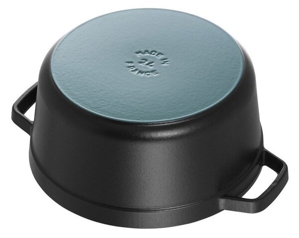 Litinový hrnec Staub 28 cm, černý