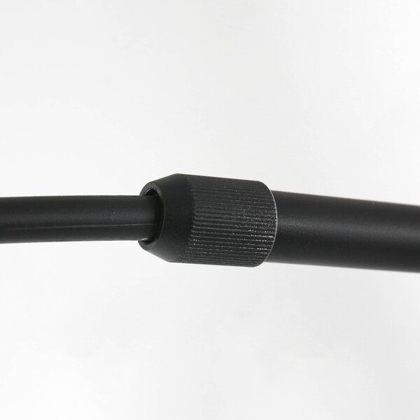 Steinhauer Nástěnné světlo Sparkled Light 4407ZW černá/bambus černý/přírodní, Černá, Obývací pokoj / jídelna, kov