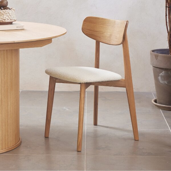 -25 % Dny MOMENTI– Unique Furniture Dubová jídelní židle Elim