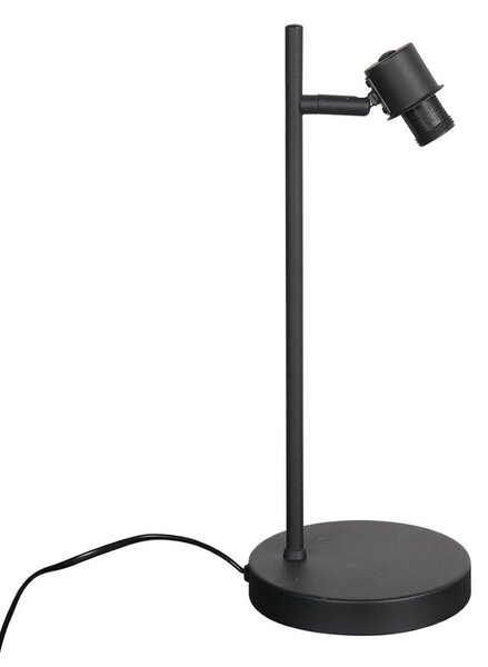 Mexlite Stolní lampa Sumba, černá, bambus přírodní/černý, E14, Černá, Obývací pokoj / jídelna, kov