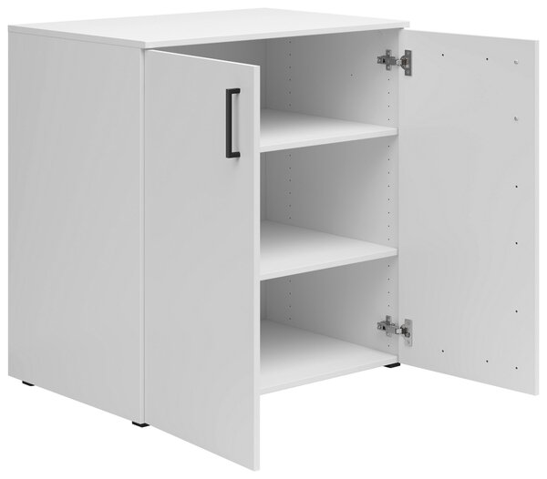 KOMODA, bílá, 80/83/52 cm Carryhome - Široké komody